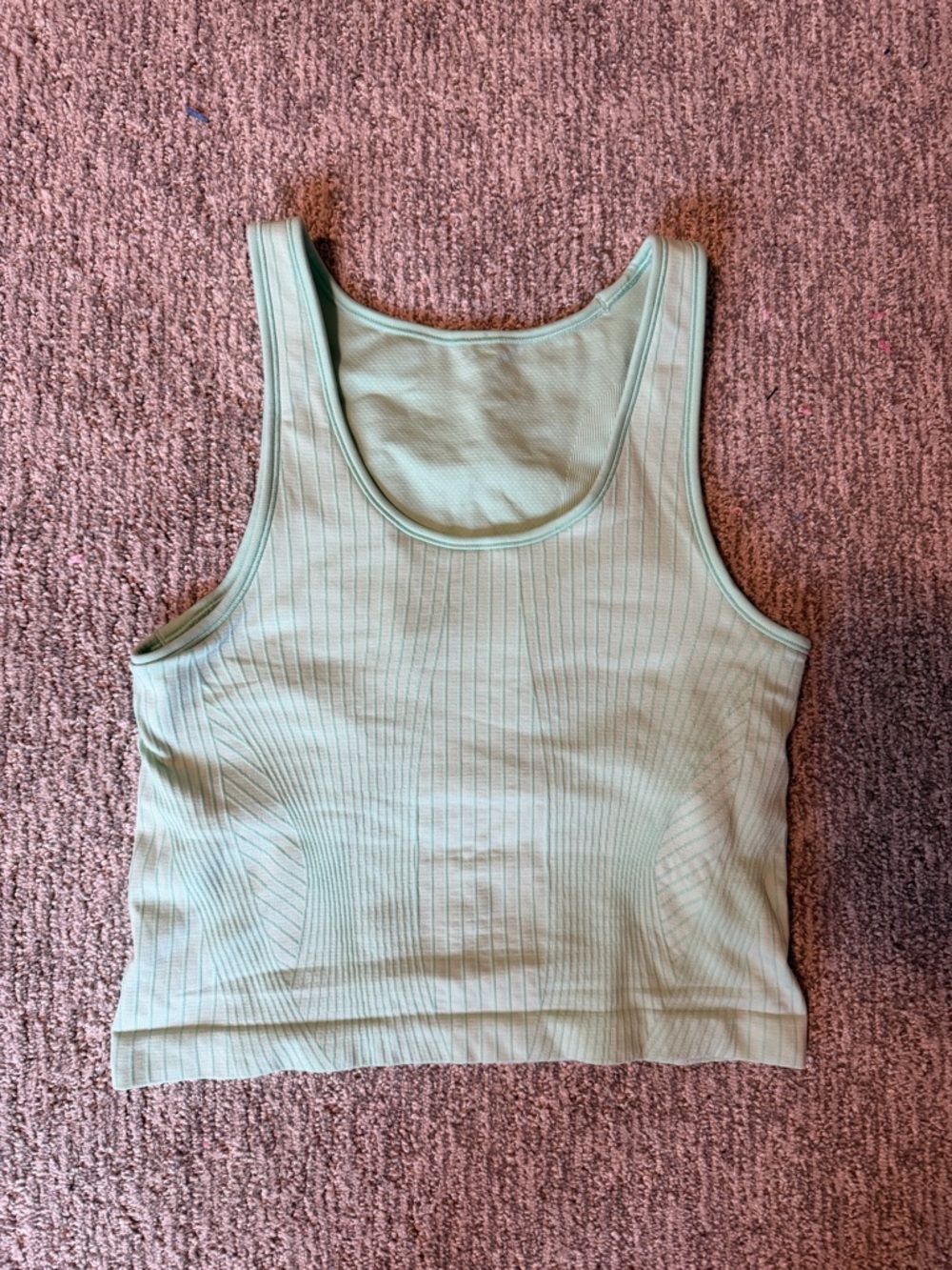 Lulu lemon Ribbed Scoop Neck Tank Top - Mint Green